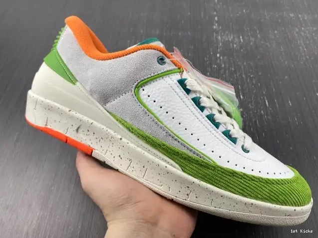 1st Kicks Shoes Low Jordan 2 TITAN DV6206-183 (W) Retro 0616
